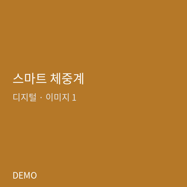 스마트 체중계
